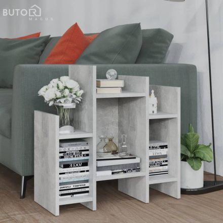 vidaXL betonszürke szerelt fa kisszekrény 60 x 26 x 60 cm
