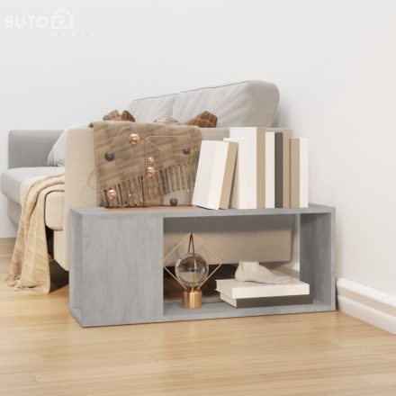 vidaXL betonszürke szerelt fa TV-szekrény 80 x 24 x 32 cm