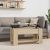 vidaXL sonoma tölgy színű szerelt fa dohányzóasztal 101 x 49 x 52 cm