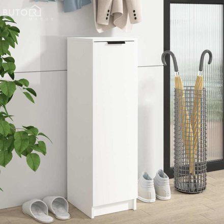 vidaXL fehér szerelt fa cipősszekrény 30 x 35 x 100 cm