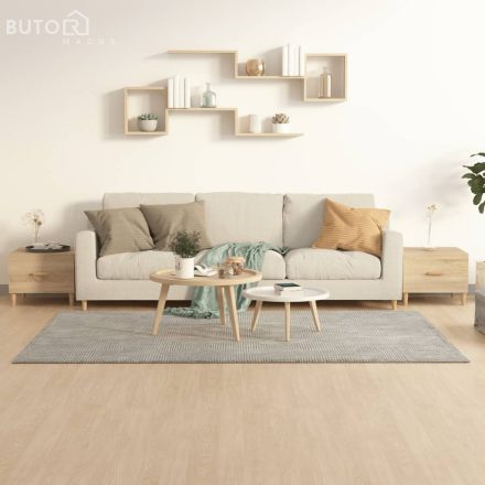 vidaXL 2 db sonoma tölgy szerelt fa dohányzóasztal 50 x 50 x 40 cm