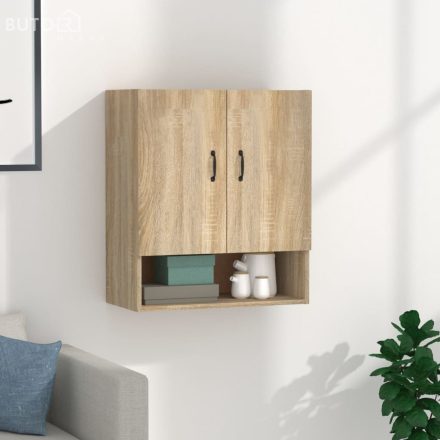 vidaXL sonoma tölgy színű szerelt fa faliszekrény 60 x 31 x 70 cm