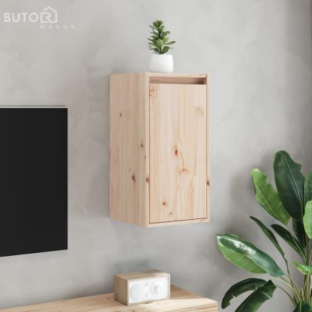 vidaXL 2 db tömör fenyőfa faliszekrény 30 x 30 x 60 cm