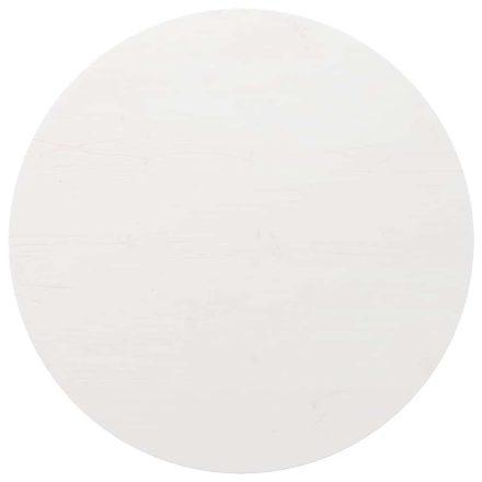 vidaXL fehér tömör fenyőfa asztallap Ø80 x 2,5 cm