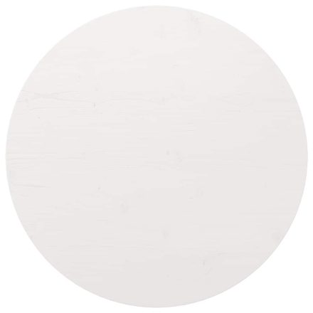 vidaXL fehér tömör fenyőfa asztallap Ø90 x 2,5 cm