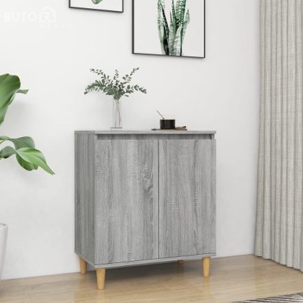 vidaXL szürke sonoma színű szerelt fa tálalószekrény 60 x 35 x 70 cm