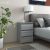 vidaXL 2 db szürke sonoma szerelt fa éjjeliszekrény 40x35x62,5 cm