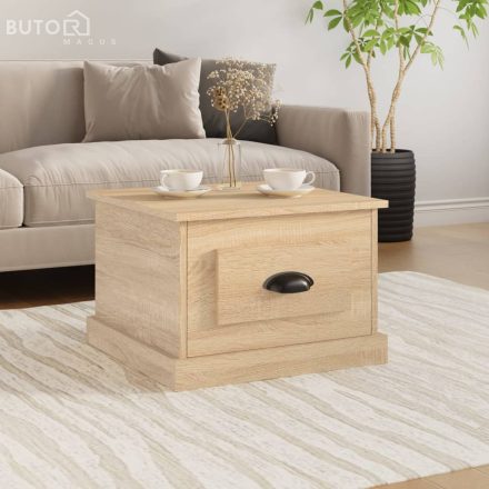 vidaXL sonoma tölgy színű szerelt fa dohányzóasztal 50 x 50 x 35 cm