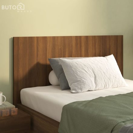 vidaXL barna tölgy színű szerelt fa ágyfejtámla 120 x 1,5 x 80 cm