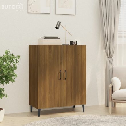 vidaXL barna tölgy színű szerelt fa tálalószekrény 70 x 34 x 90 cm