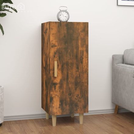vidaXL füstös tölgy színű szerelt fa tálalószekrény 34,5 x 34 x 90 cm