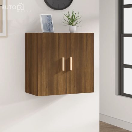 vidaXL barna tölgyszínű szerelt fa faliszekrény 60 x 30 x 60 cm