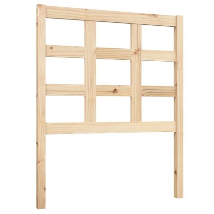 vidaXL tömör fenyőfa ágyfejtámla 80,5 x 4 x 100 cm