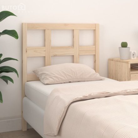 vidaXL tömör fenyőfa ágyfejtámla 95,5 x 4 x 100 cm