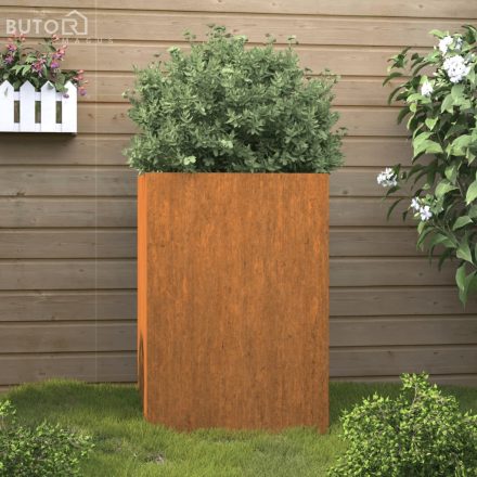 vidaXL corten acél növénytartó 52x48x75 cm
