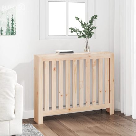 vidaXL tömör fenyőfa radiátorburkolat 108,5 x 19 x 84 cm