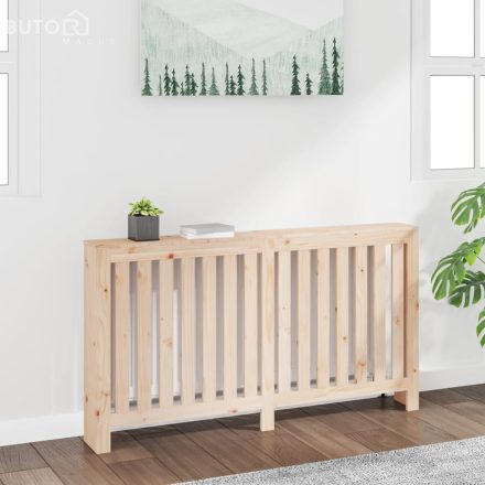 vidaXL tömör fenyőfa radiátorburkolat 153 x 19 x 84 cm