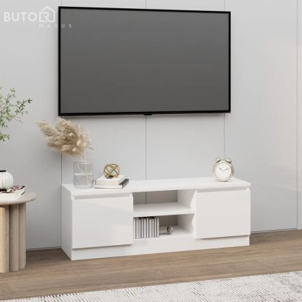 vidaXL fehér TV-szekrény ajtóval 102 x 30 x 36 cm