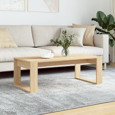 vidaXL sonoma tölgy színű szerelt fa dohányzóasztal 102 x 50 x 35 cm