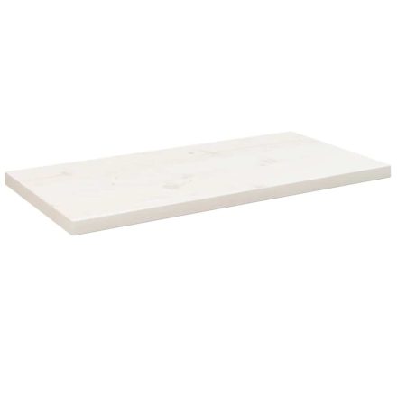 vidaXL fehér tömör fenyőfa téglalap alakú asztallap 80 x 40 x 2,5 cm