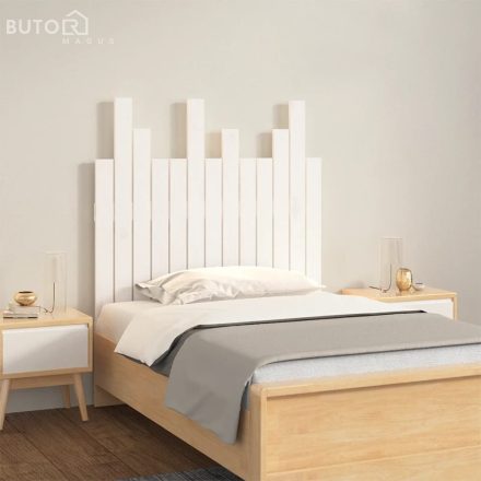 vidaXL fehér tömör fenyőfa fali fejtámla 82,5 x 3 x 80 cm