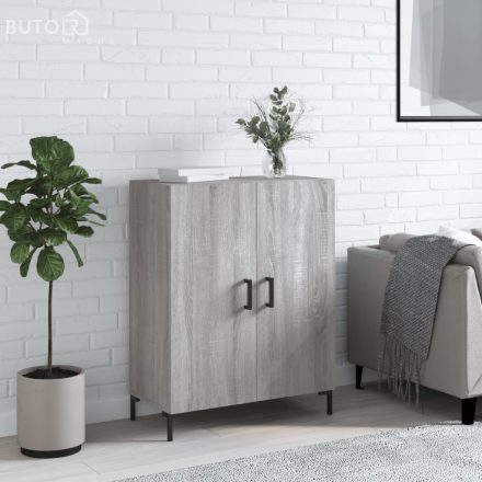 vidaXL szürke sonoma színű szerelt fa tálalószekrény 69,5 x 34 x 90 cm