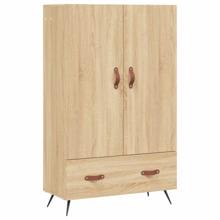 vidaXL sonoma tölgy színű szerelt fa magasszekrény 69,5 x 31 x 115 cm