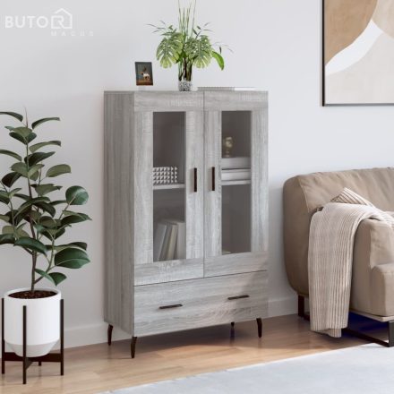 vidaXL szürke sonoma szerelt fa magasszekrény 69,5 x 31 x 115 cm