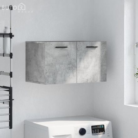 vidaXL betonszürke szerelt fa faliszekrény 60 x 36,5 x 35 cm