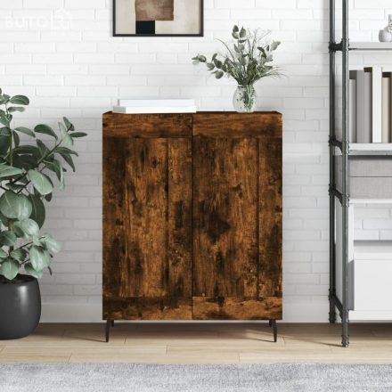 vidaXL füstös tölgy színű szerelt fa tálalószekrény 69,5 x 34 x 90 cm