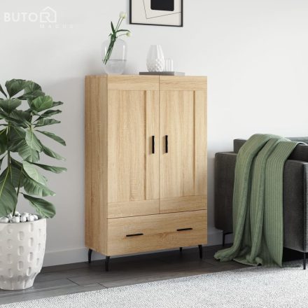 vidaXL sonoma tölgy színű szerelt fa magasszekrény 69,5 x 31 x 115 cm