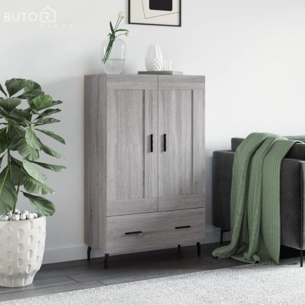 vidaXL szürke sonoma szerelt fa magasszekrény 69,5 x 31 x 115 cm