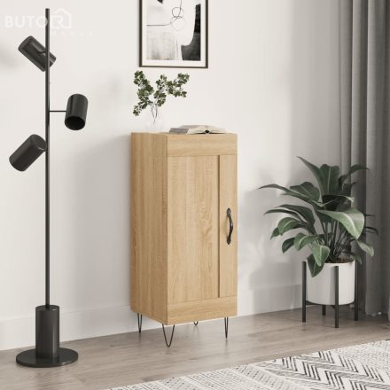vidaXL sonoma tölgy színű szerelt fa tálalóasztal 34,5 x 34 x 90 cm