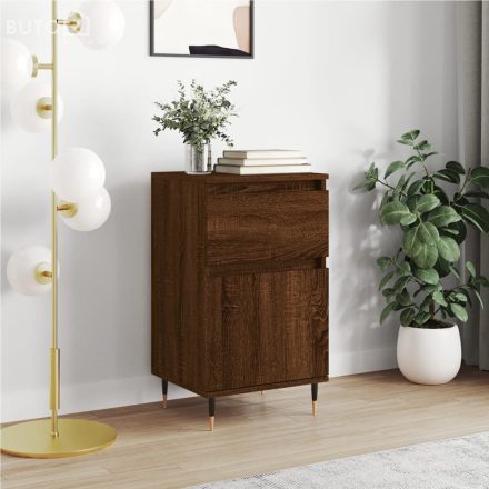 vidaXL barna tölgyszínű szerelt fa tálalószekrény 40 x 35 x 70 cm