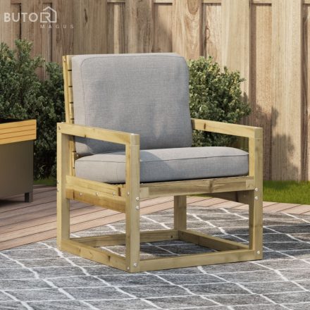 vidaXL impregnált fenyőfa kerti szék 57,5 x 63 x 76 cm