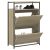 vidaXL sonoma tölgy színű szerelt fa cipőszekrény 75x34x112 cm