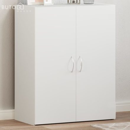 vidaXL fehér szerelt fa irattartó szekrény 60 x 32 x 77,5 cm