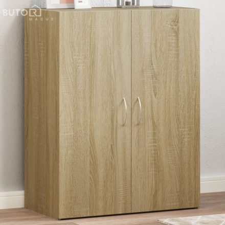 vidaXL sonoma tölgy színű szerelt fa irattartó szekrény 60x32x77,5 cm
