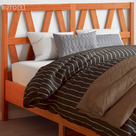 vidaXL viaszbarna tömör fenyőfa fejtámla 160 cm