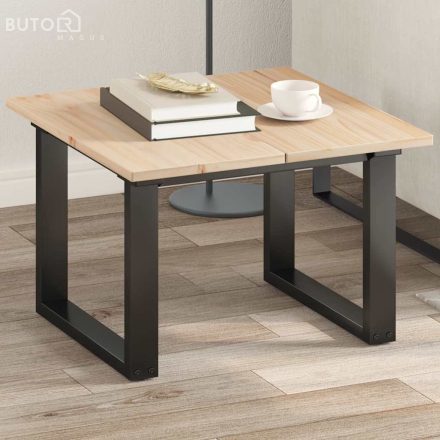 vidaXL 2 db tömör fenyőfa téglalap alakú asztallap 60 x 30 x 1,7 cm