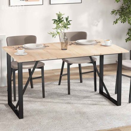 vidaXL 3 db tömör fenyőfa téglalap alakú asztallap 80 x 47 x 1,7 cm