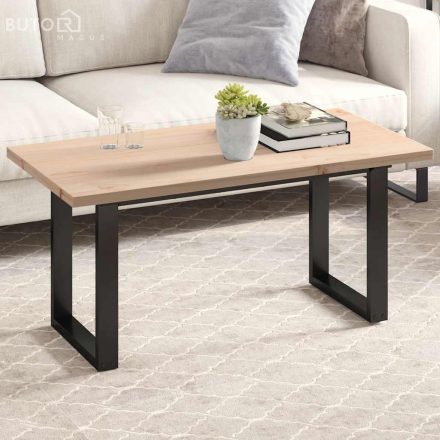 vidaXL tömör fenyőfa téglalap alakú asztallap 100 x 50 x 2,5 cm