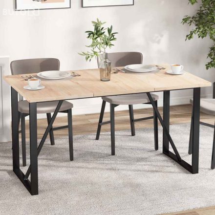 vidaXL 3 db tömör fenyőfa téglalap alakú asztallap 80 x 47 x 2,5 cm