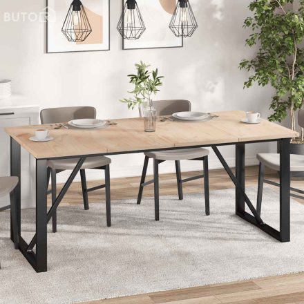 vidaXL 4 db tömör fenyőfa téglalap alakú asztallap 90 x 45 x 2,5 cm