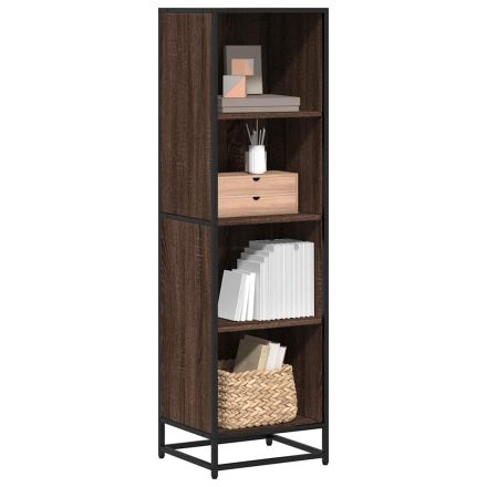 vidaXL barna tölgy színű fa könyvszekrény 40x35x139 cm