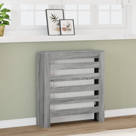 vidaXL szürke sonoma szerelt fa radiátorburkolat 78 x 20 x 82 cm