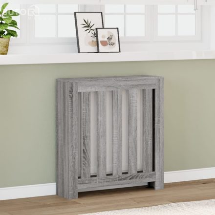 vidaXL szürke sonoma szerelt fa radiátorburkolat 78 x 20 x 82 cm