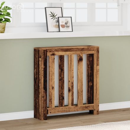vidaXL antik fa színű szerelt fa radiátorburkolat 78 x 20 x 82 cm