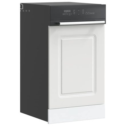 vidaXL mosogatógép panel Kalmar fehér 45x1,5x67 cm mérnöki fa