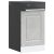 vidaXL mosogatógép panel Kalmar beton szürke 45x1,5x67 cm